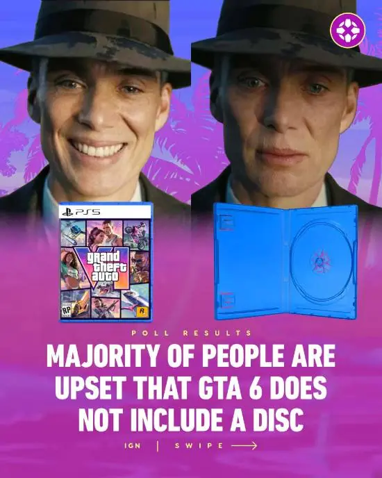 GTA6实体版包装变化