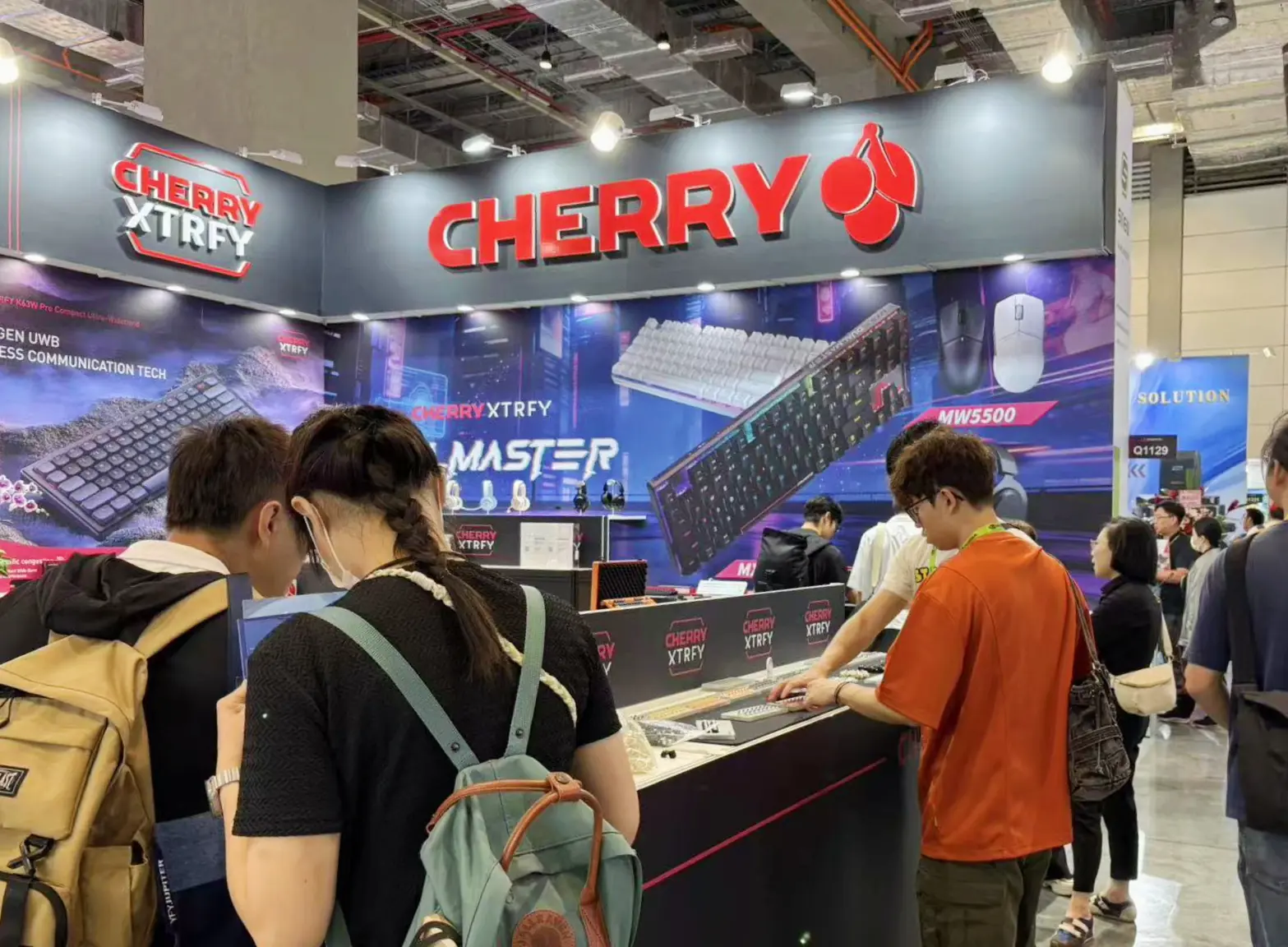 CHERRY樱桃亮相COMPUTEX 2026:TMR与UWB双技术引擎构建旗舰电竞外设体验