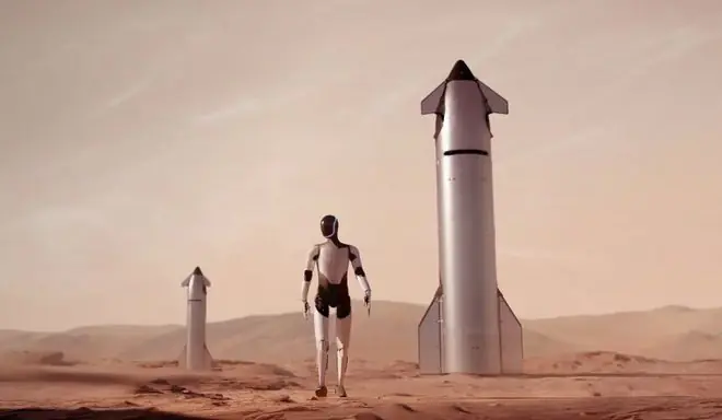 马斯克星际路线图更新,先让特斯拉机器人上月球