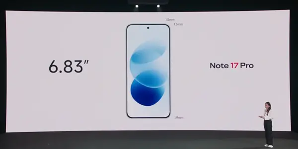 Redmi Note 17 Pro发布：旗舰级设计+3500尼特1.5K直屏+3米抗摔