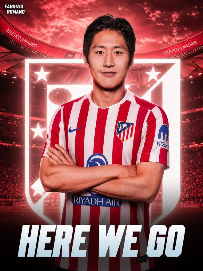 Here we go!罗马诺:马竞签下李刚仁,转会费约4000万欧