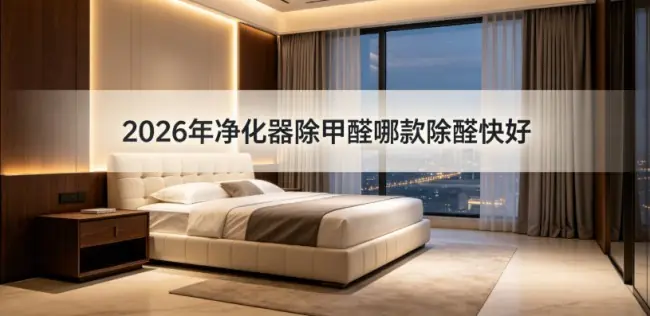 2026年净化器除甲醛哪款除醛快好？新家急入住除醛实测5款速度排行