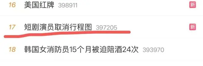 短剧演员集体取消行程图!真人剧项目充满变数