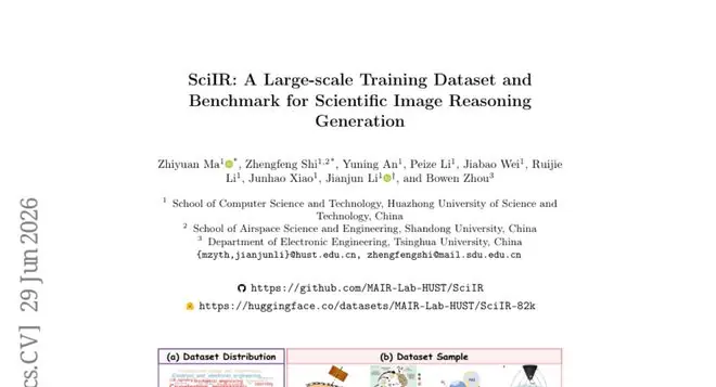 华中科技大学等机构联手打造科学图像理解新基准