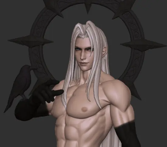 Nekonest推FF7克劳德长裙手办,双生宿命与人性叩问引热议
