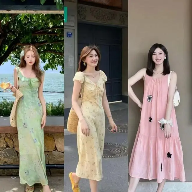 不穿花的夏天,算什么夏天? 这几条遮肉“印花裙”谁穿谁好看