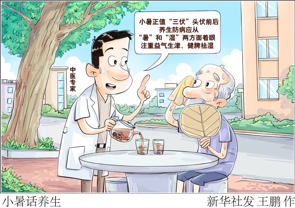 中医说小暑:清心解暑,“清淡”过夏